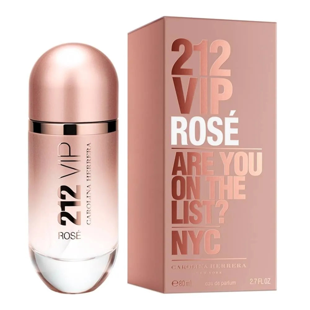 212 Vip Rose Dama Carolina Herrera - Perfume Mujer Gourmand (dulce)