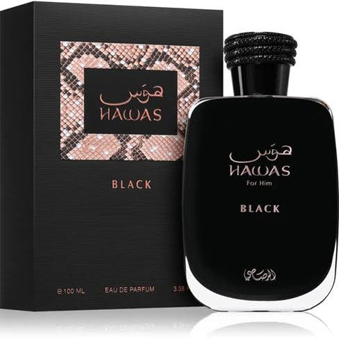 Hawas Black Lattafa - Perfume Hombre Acuática