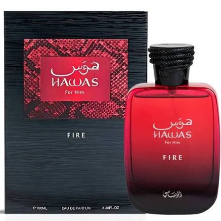 Hawas Fire Lattafa - Perfume Hombre Acuática