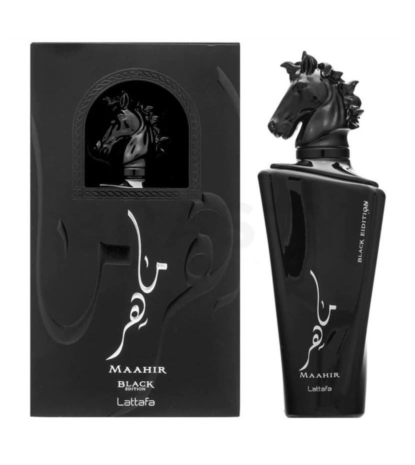 Maahir Black Al Haramain - Perfume Hombre Oriental